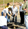 Verificação de gases do aterro do CIAS