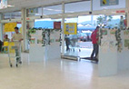 Exposição dos desenhos premiados no concurso Fazendo Arte com a Serra do Japi no Carrefour de Jundiaí