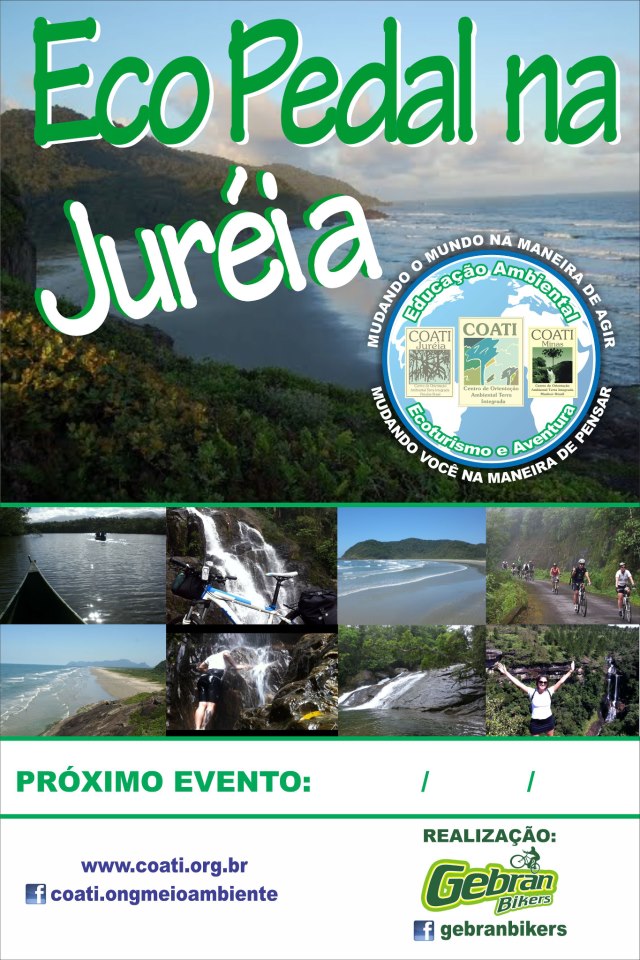 Eco Pedal na Juréia
