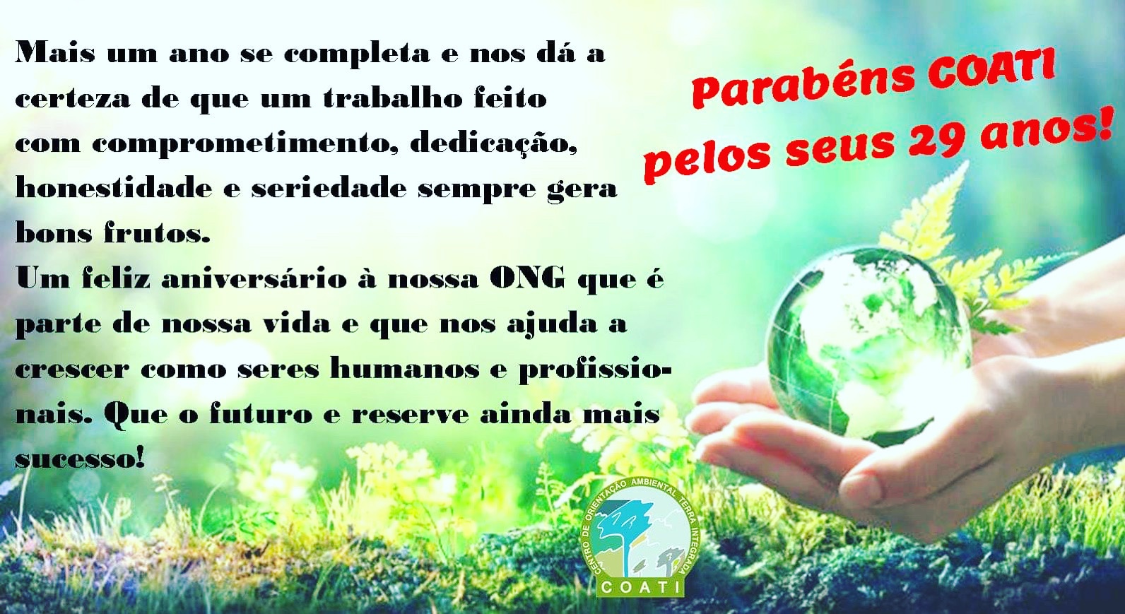 COATI 29 anos
